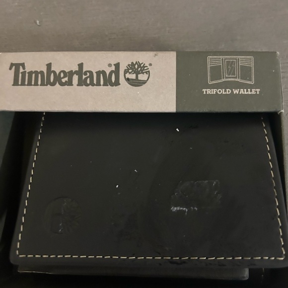 Timberland Other - Timberland Men's Slim fold Genuine Leather Wallet Color: Black